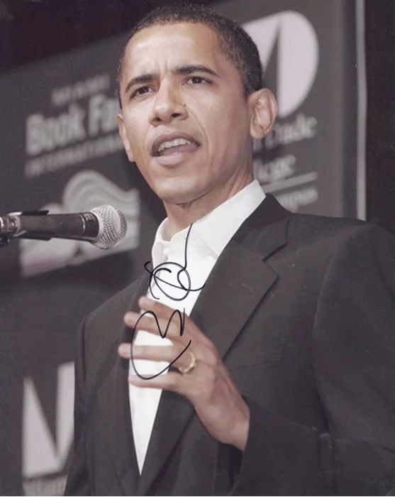 Barack Obama autograph