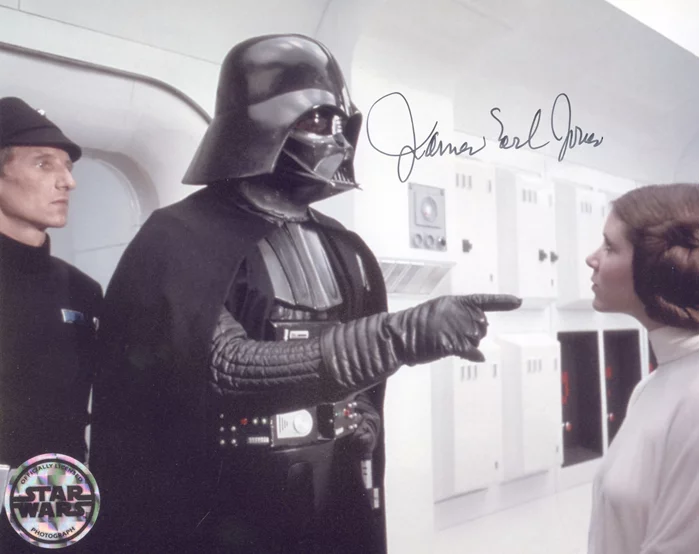 James Earl Jones autograph