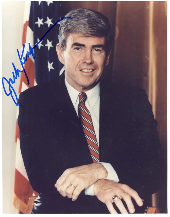 Jack Kemp autograph