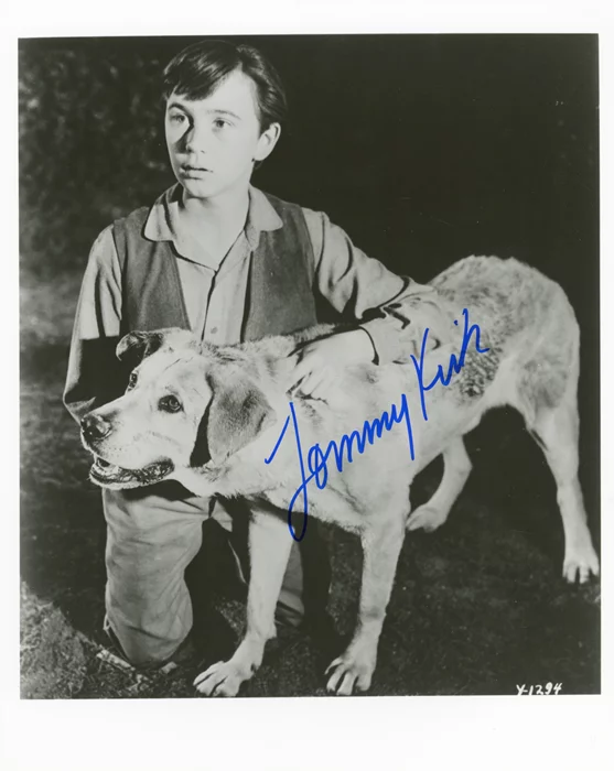 Tommy Kirk autograph