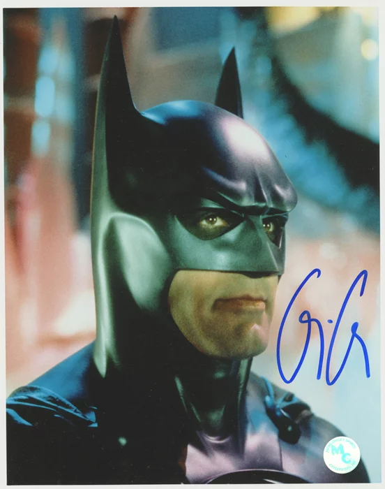 George Clooney autograph
