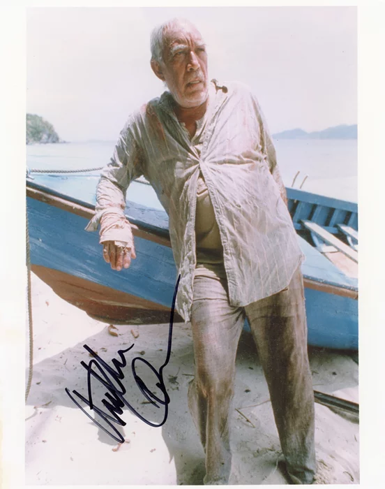 Anthony Quinn autograph
