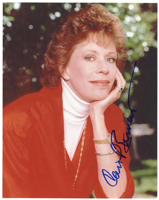 Carol Burnett autograph