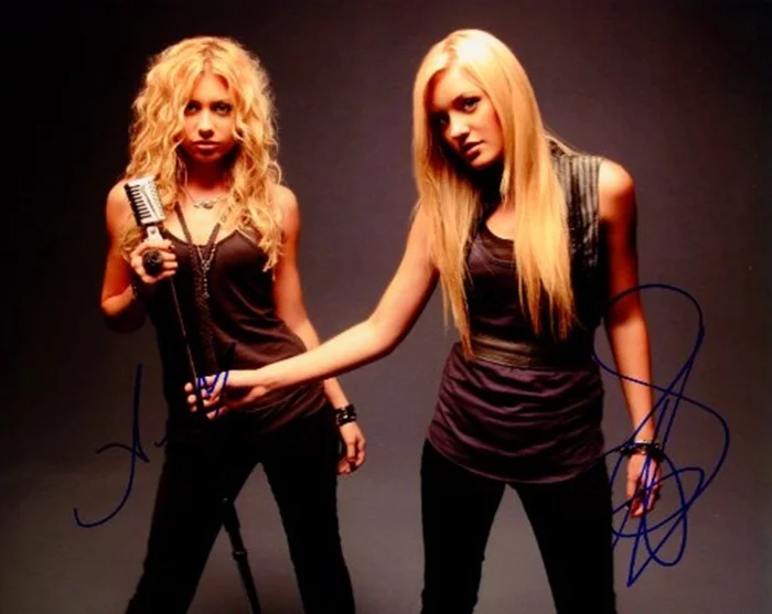 AJ & Ally Michalka autograph