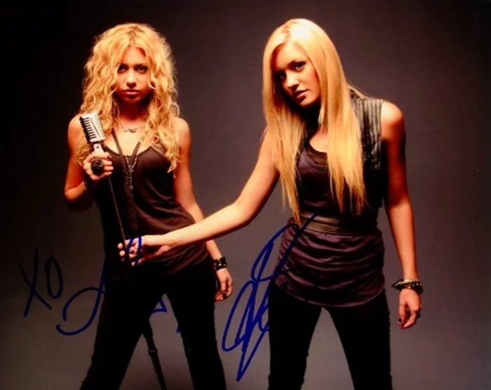 AJ & Ally Michalka autograph
