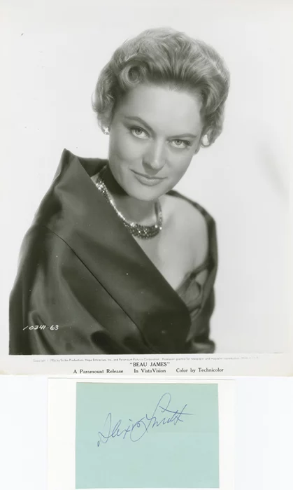 Alexis Smith autograph