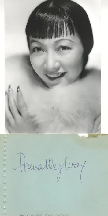 Anna May Wong autograph