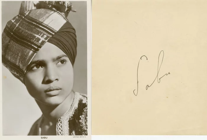 Sabu autograph