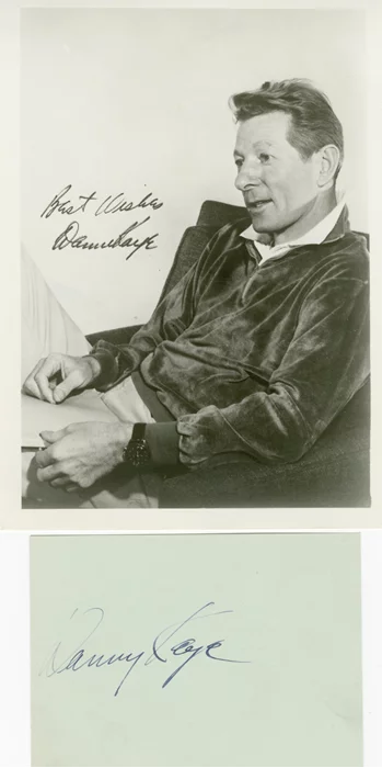 Danny Kaye autograph