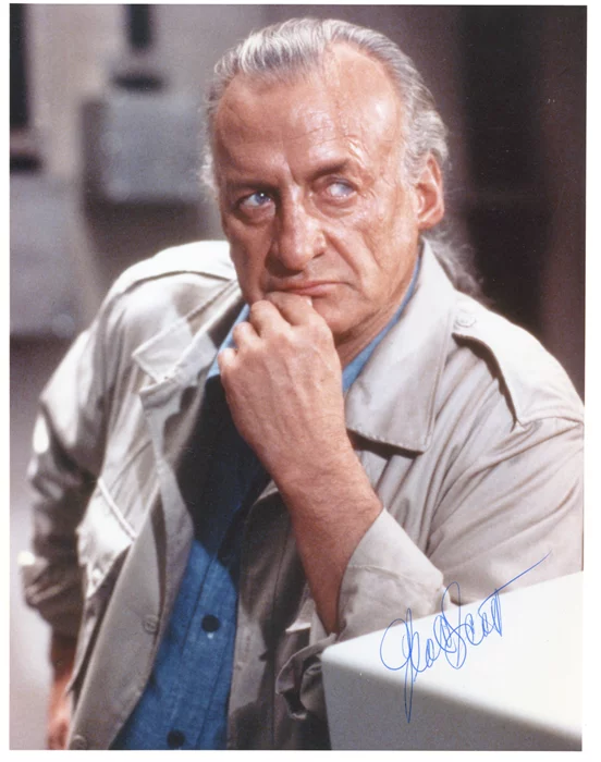 George C. Scott autograph