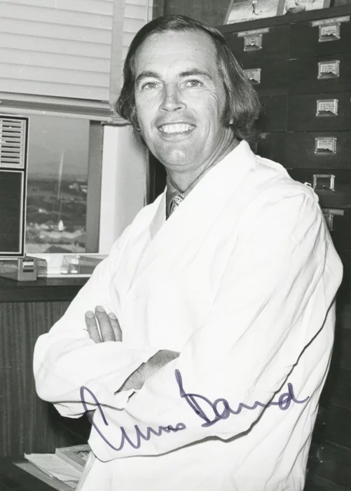 Christian Barnard autograph