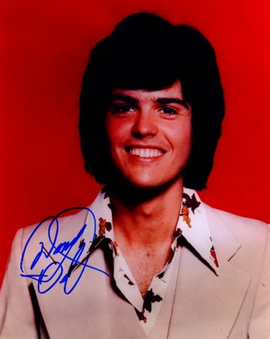Donny Osmond autograph