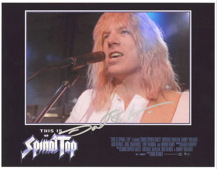 Spinal Tap autograph