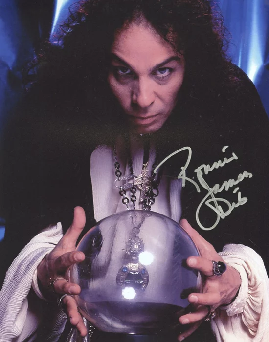 Ronnie James Dio autograph