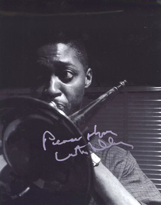 Curtis Fuller autograph