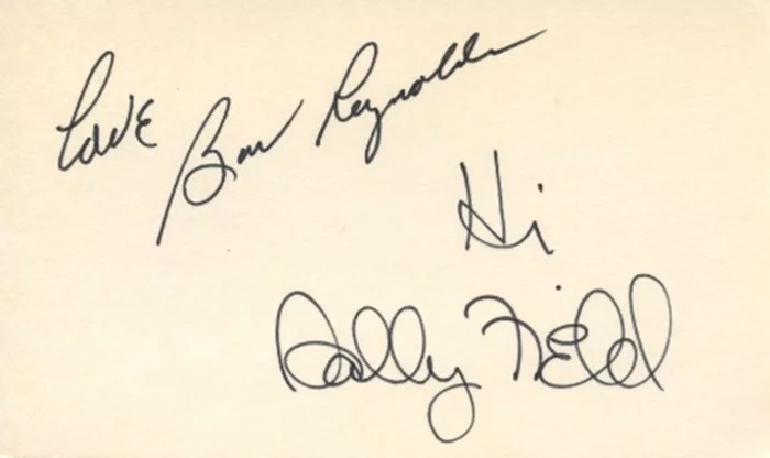Smokey and The Bandit autograph