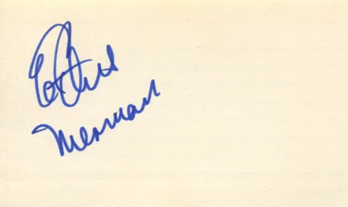 Ethel Merman autograph