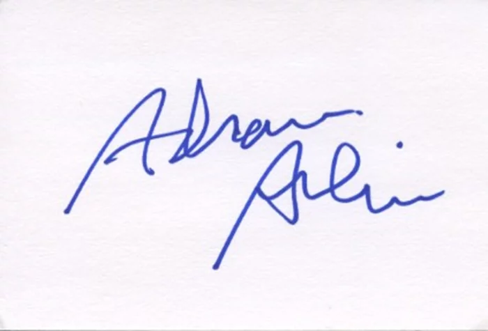 Camila Alves autograph