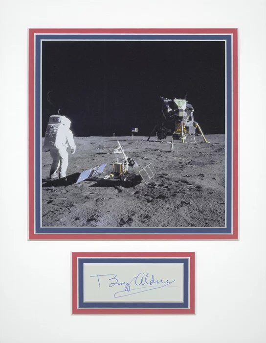 Buzz Aldrin autograph
