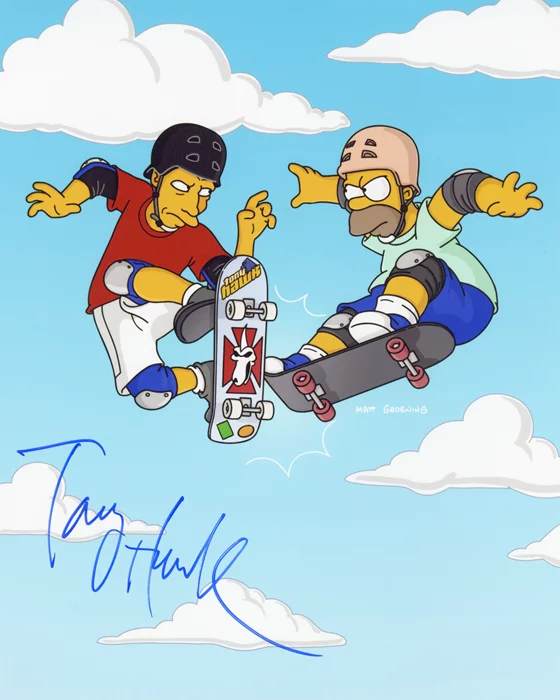 Tony Hawk autograph