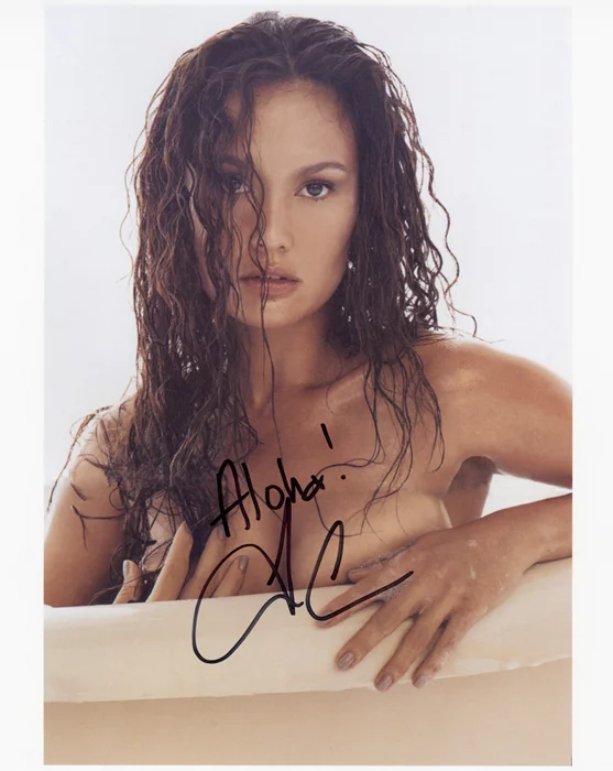 Tia Carrere autograph