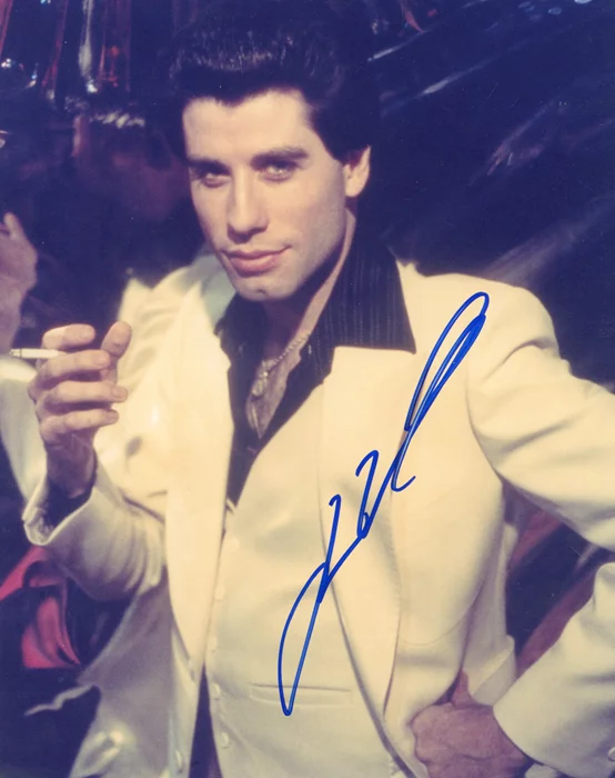 John Travolta autograph