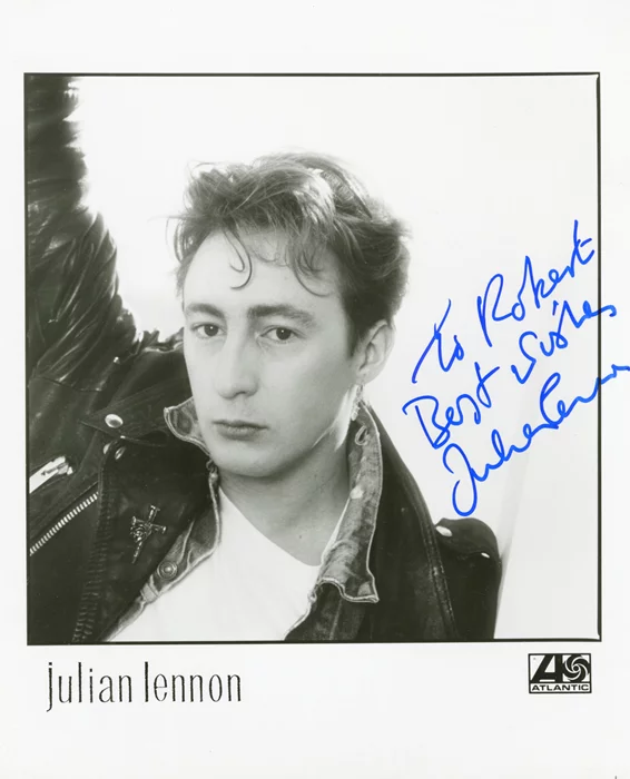 Julian Lennon autograph