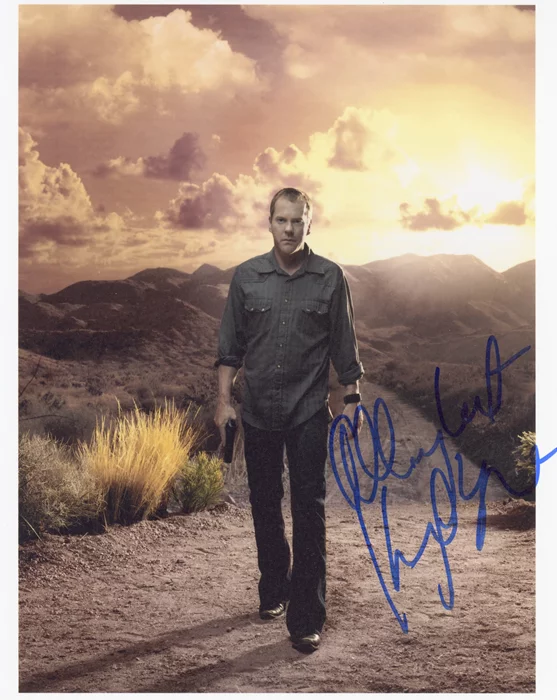 Kiefer Sutherland autograph