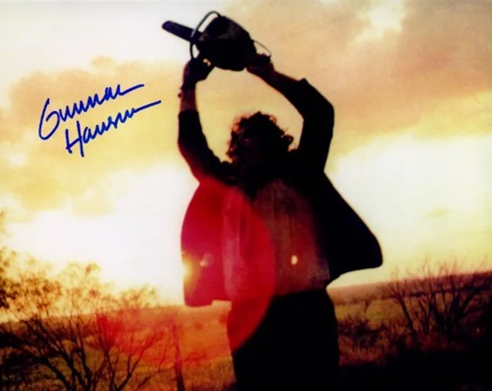 Gunnar Hansen autograph