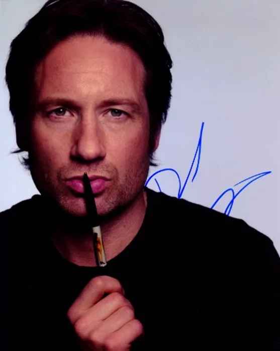 David Duchovny autograph