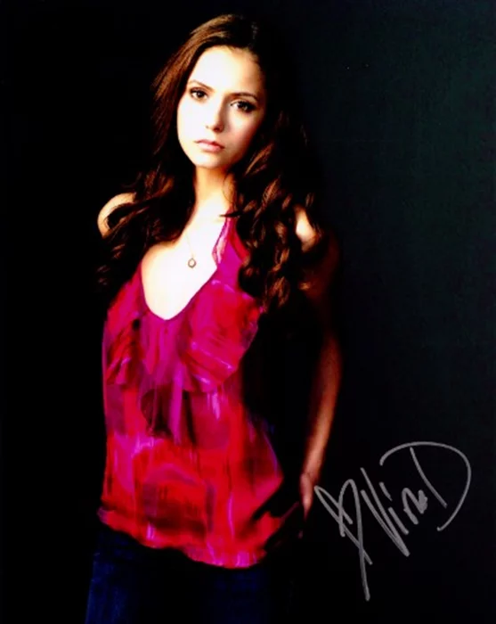 Nina Dobrev autograph