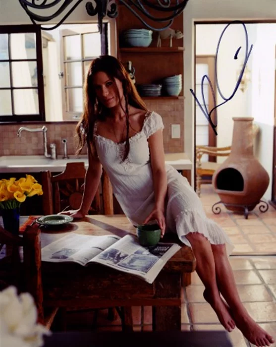 Rhona Mitra autograph