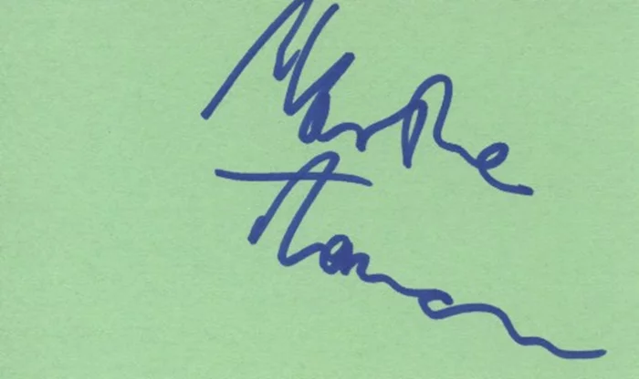 Marsha Thomason autograph
