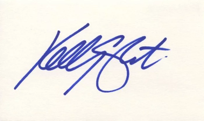Kelly Slater autograph