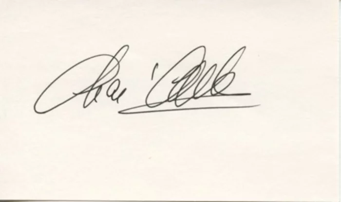 Charlie Callas autograph