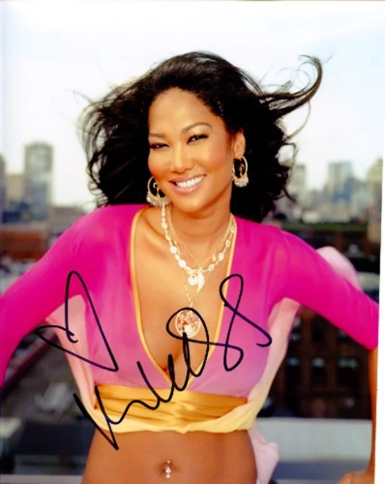 Kimora Lee autograph