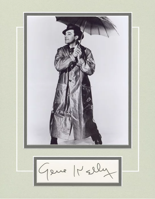 Gene Kelly autograph