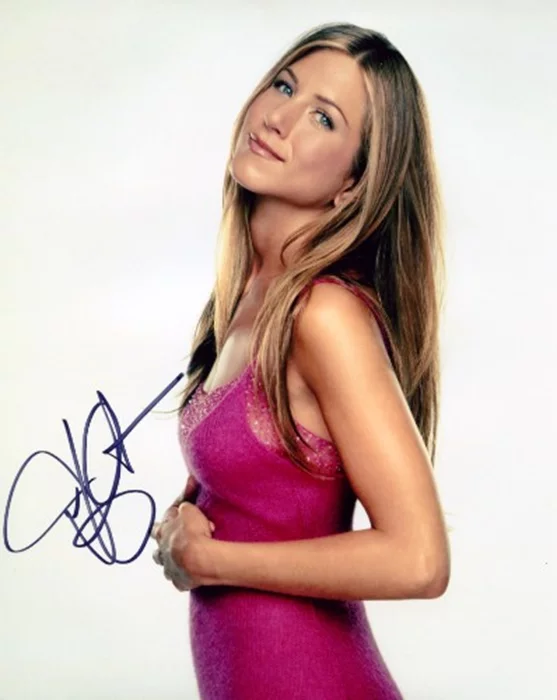 Jennifer Aniston autograph