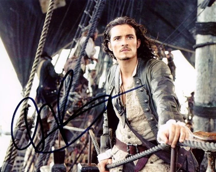 Orlando Bloom autograph