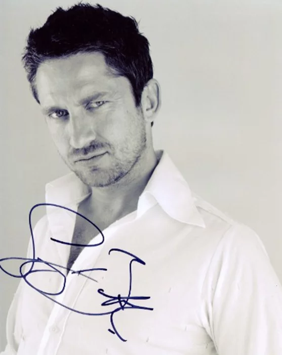 Gerard Butler autograph