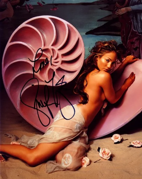 Jennifer Lopez autograph