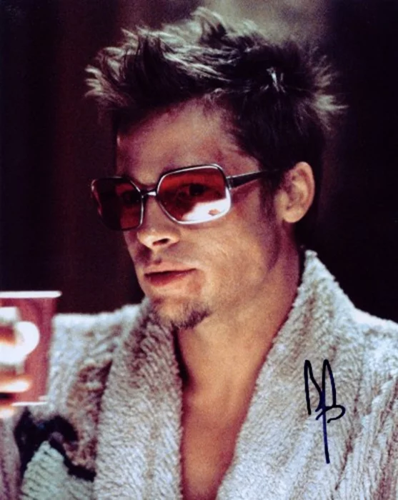 Brad Pitt autograph