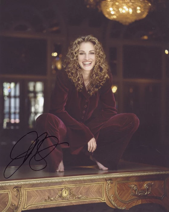 Julia Roberts autograph
