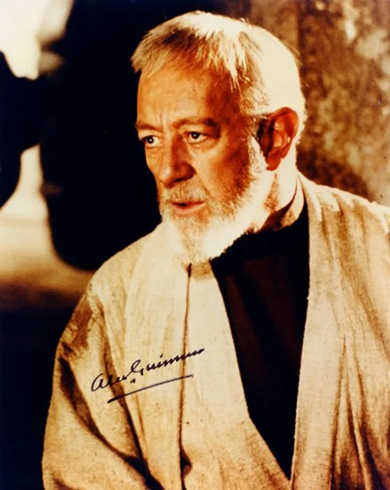 Alec Guinness autograph
