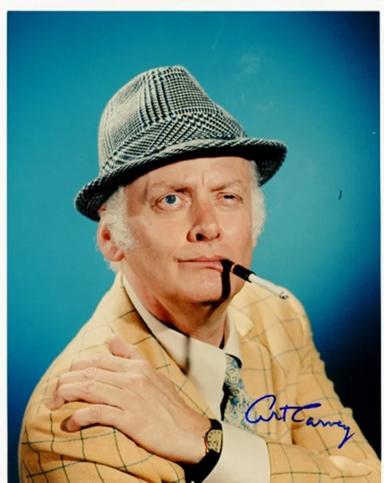 Art Carney autograph