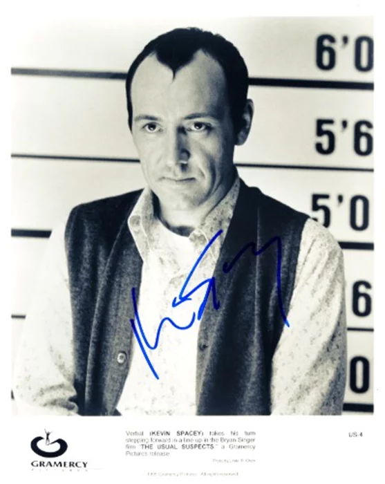 Kevin Spacey autograph