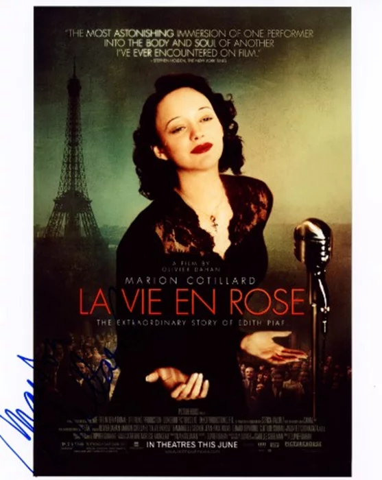 Marion Cotillard autograph