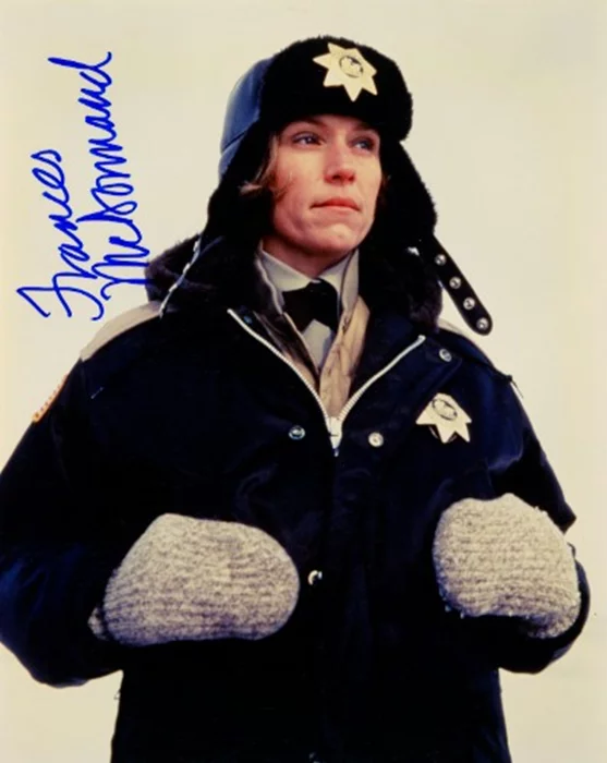 Frances McDormand autograph