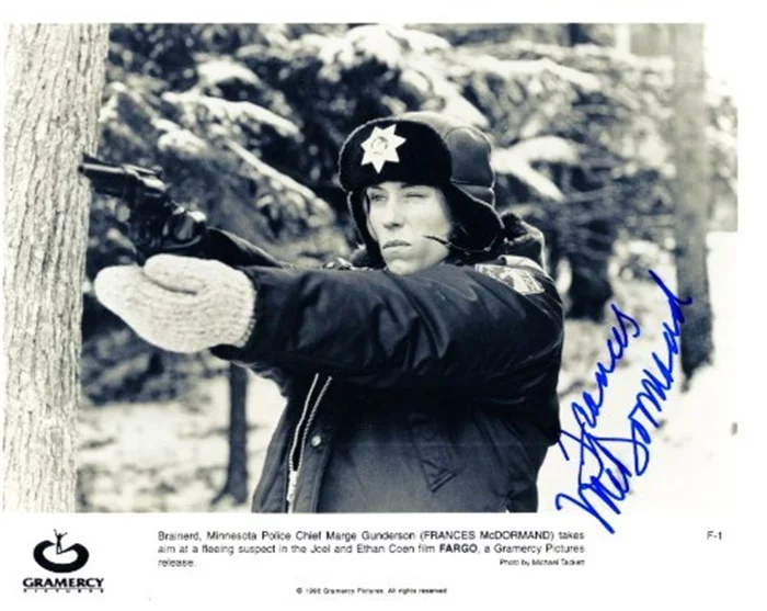 Frances McDormand autograph