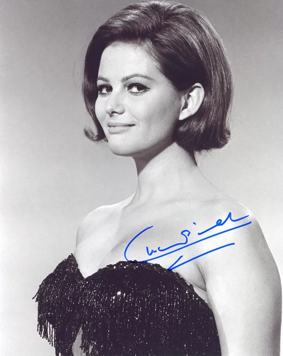 Claudia Cardinale autograph